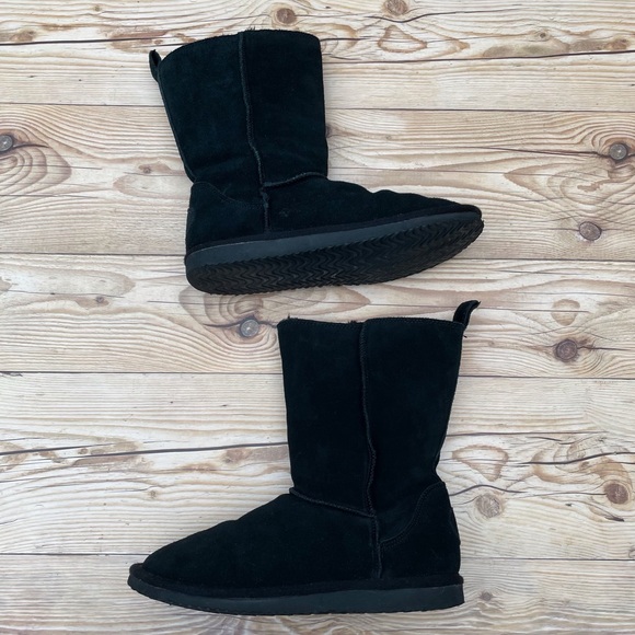 American Eagle Outfitters Black Lined Winter Boots - Picture 4 of 16